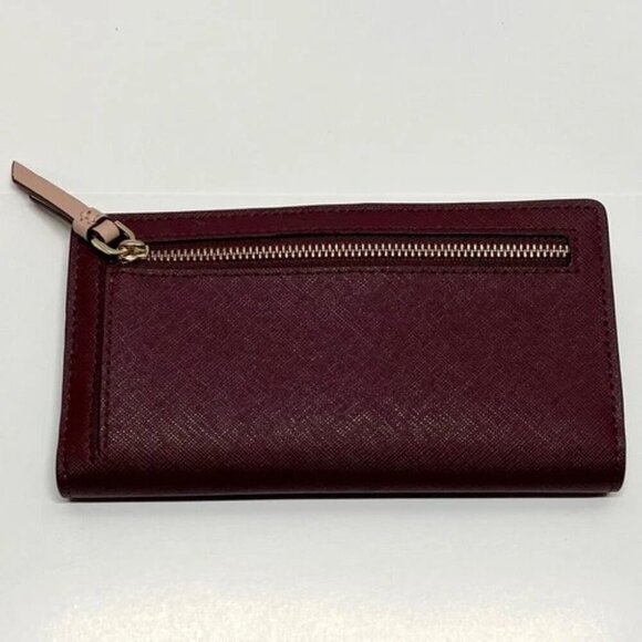 Kate Spade New York Cameron Large Slim Bifold Colorblock Wallet $119 MSRP NWT - Picture 15 of 16